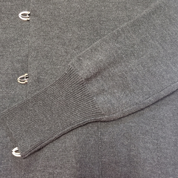 Nara Maglie Merino Wool Blend Cardigan Sweater - Picture 14 of 14